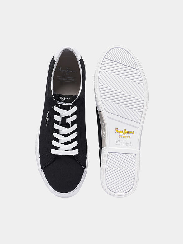 KENTON black sneakers - 4