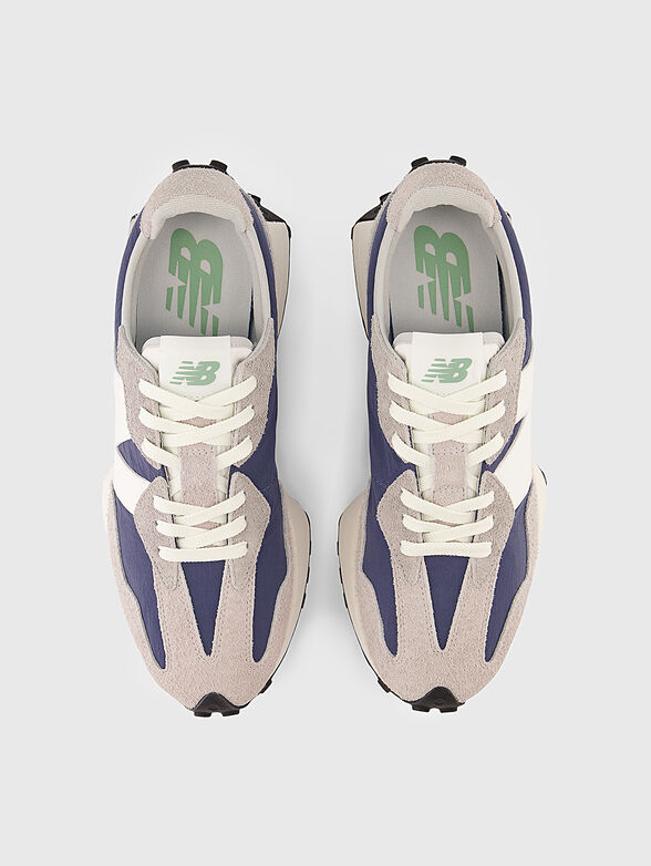 327 grey sports shoes with contrasting inserts - 6