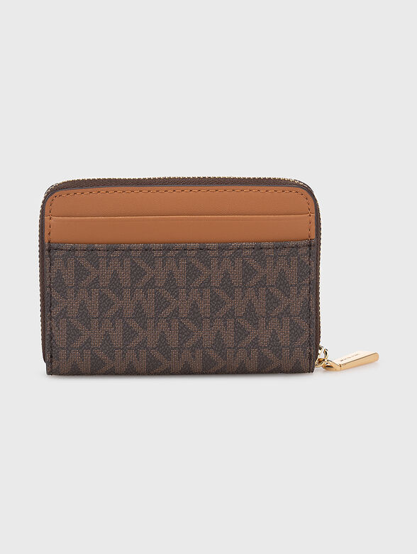 Small wallet with logo print - 2
