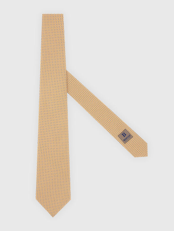 Checkered silk tie - 2