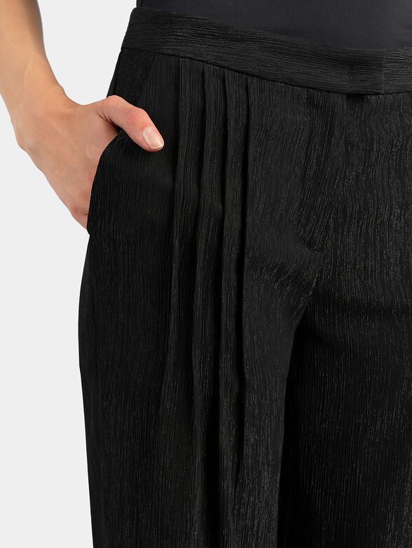 Wide pants with lurex threads - 3