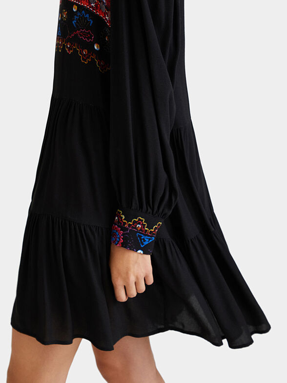 SOLSONA Dress with boho embriodery - 5