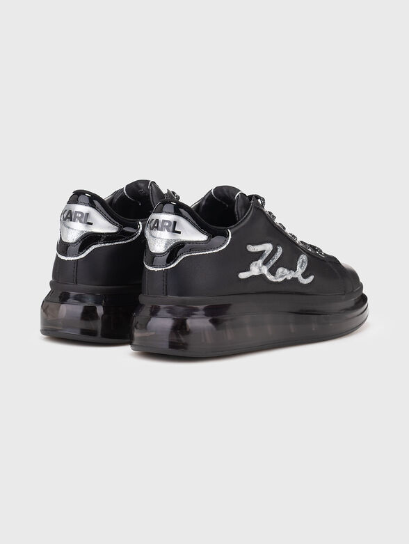 KAPRI KUSHION leather shoes with accent sole - 3