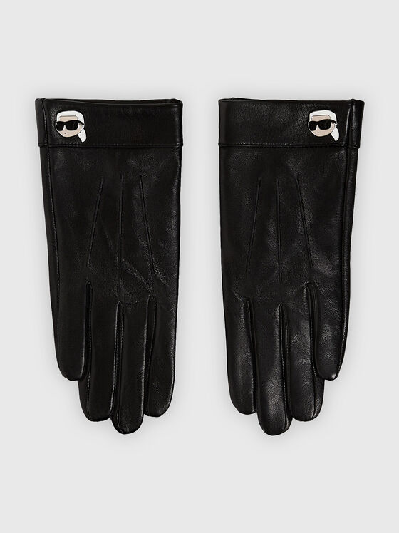 Logo gloves - 1