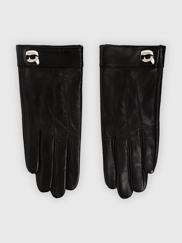 Logo gloves - 1