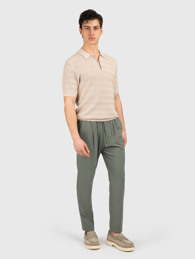 Trousers with elastic waist - 5