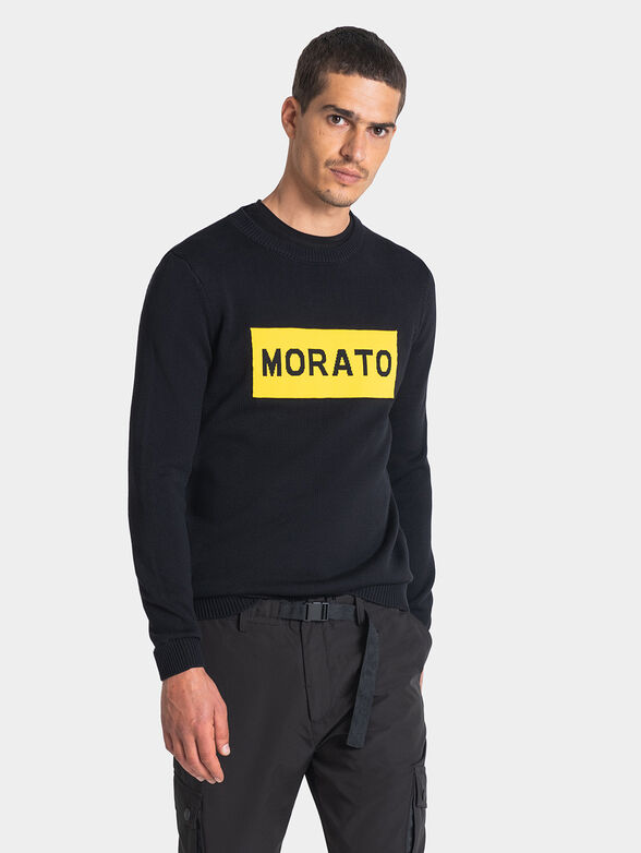 Pullover with accent logo - 1