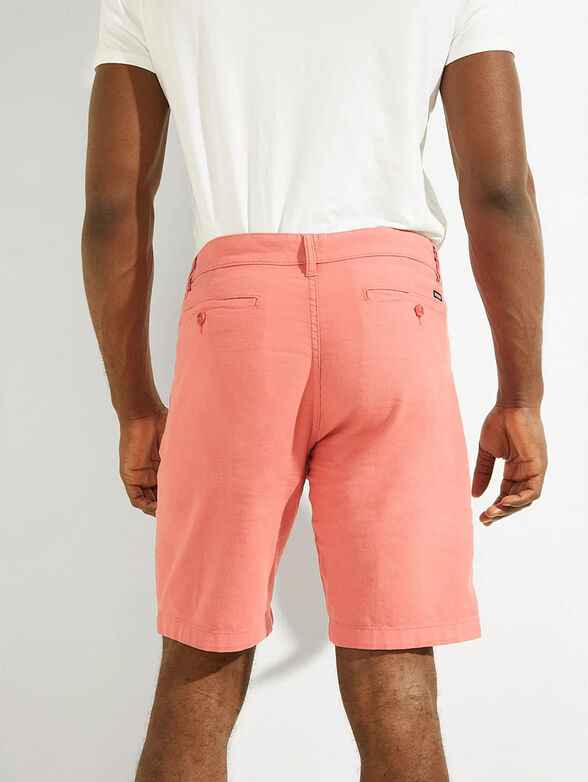 OTIS shorts in coral color - 2