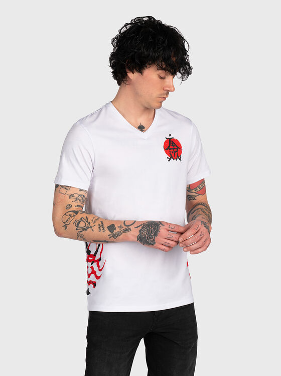 GMTV 034 T-shirt with contrasting print - 1