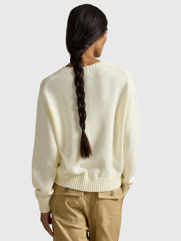 Polo Bear Cotton Sweater - 3