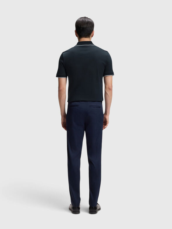 Dark blue polo-shirt - 3
