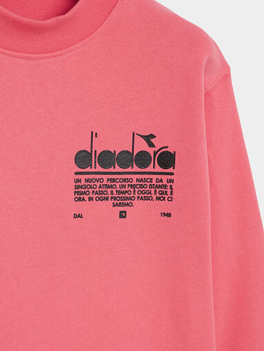 MANIFESTO cotton beige sweatshirt - 4