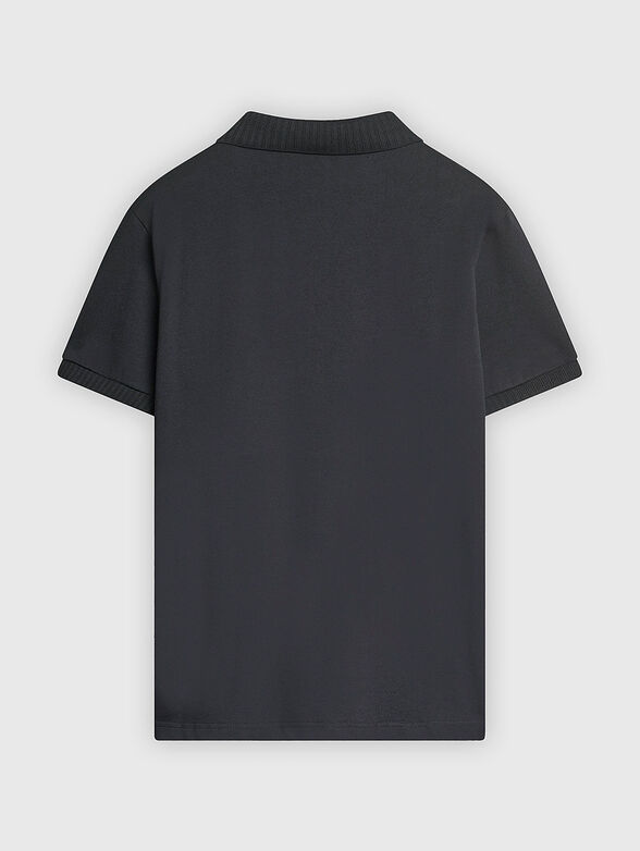 Short sleeve cotton polo shirt - 2