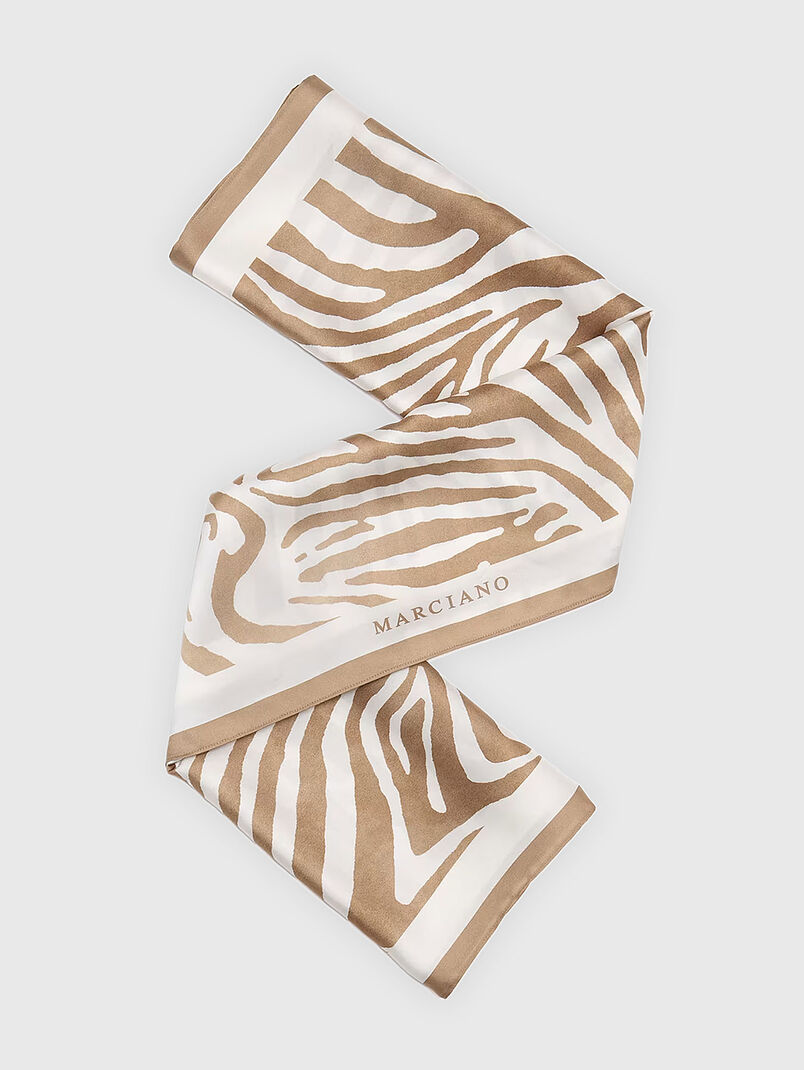 LEONIE scarf with print - 3