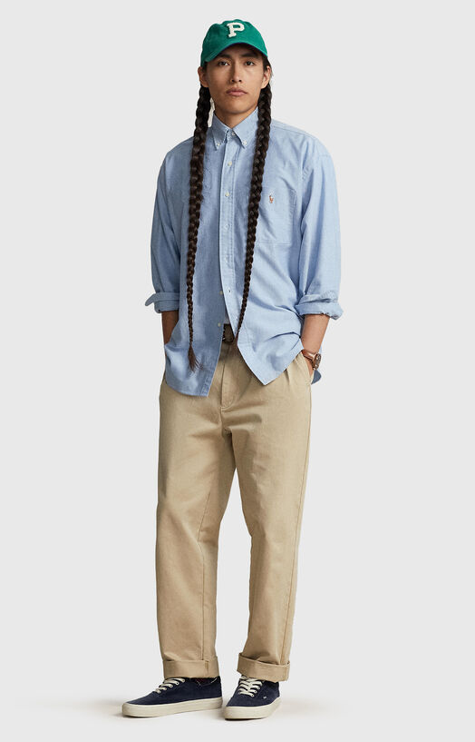 Light blue cotton shirt brand POLO RALPH LAUREN 