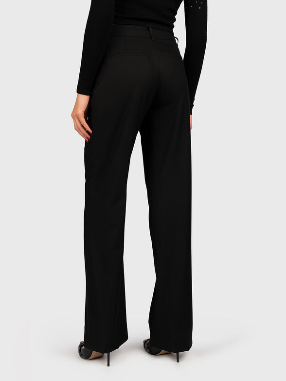 DORIS straight trousers in black  - 2