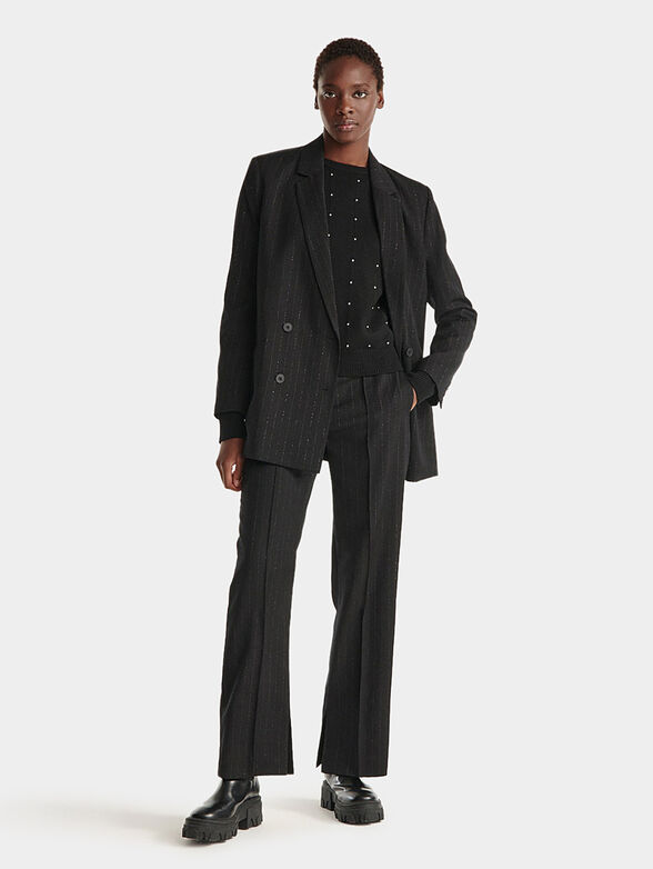 Wool sweater with studs - 2