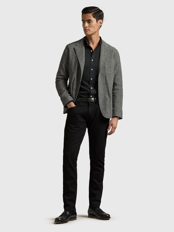 Black cotton shirt - 2