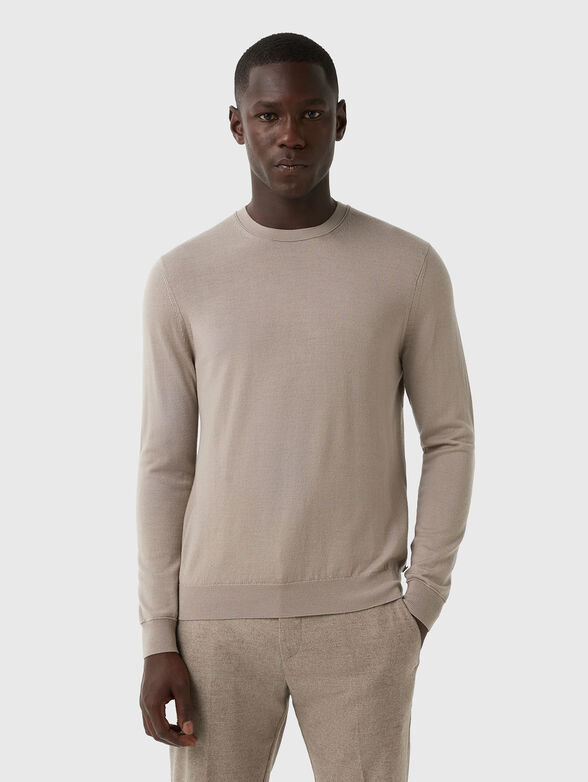 OLE slim wool sweater - 1