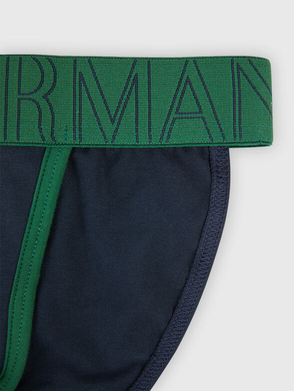 Briefs with contrasting logo detail - 3