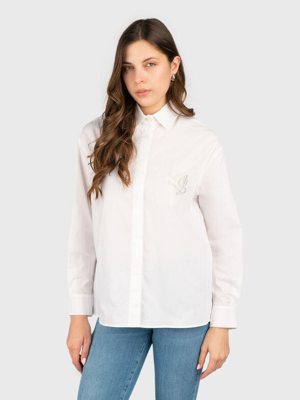 Black shirt with accent logo - 1