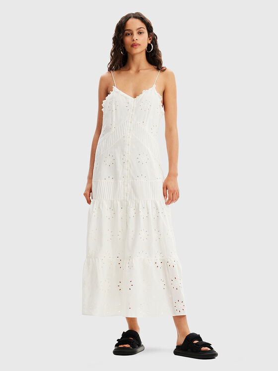 VITORIA dress with English embroidery - 1