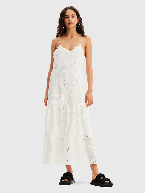 VITORIA dress with English embroidery - 1