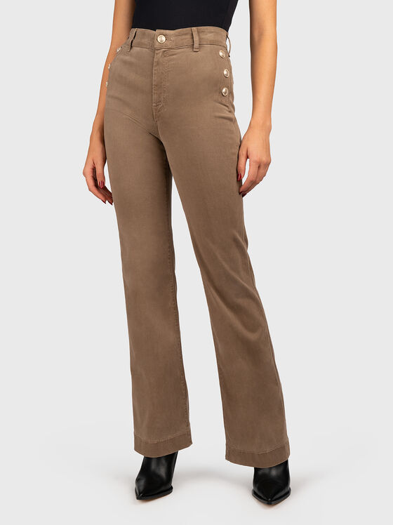 Дънки NEW FAYE с акцентни копчета  - 1