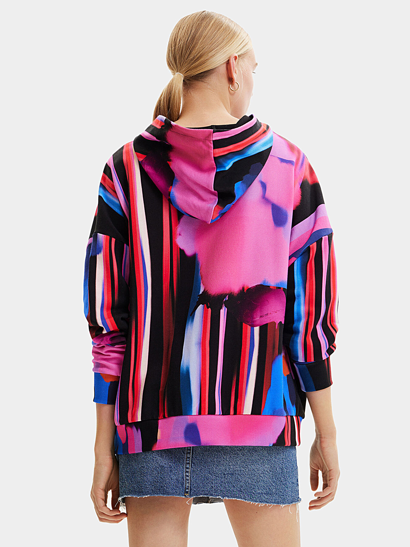 Multicolored Mickey Mouse sweatshirt brand DESIGUAL