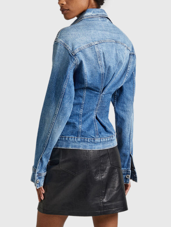 FREYA slim fit denim jacket - 3