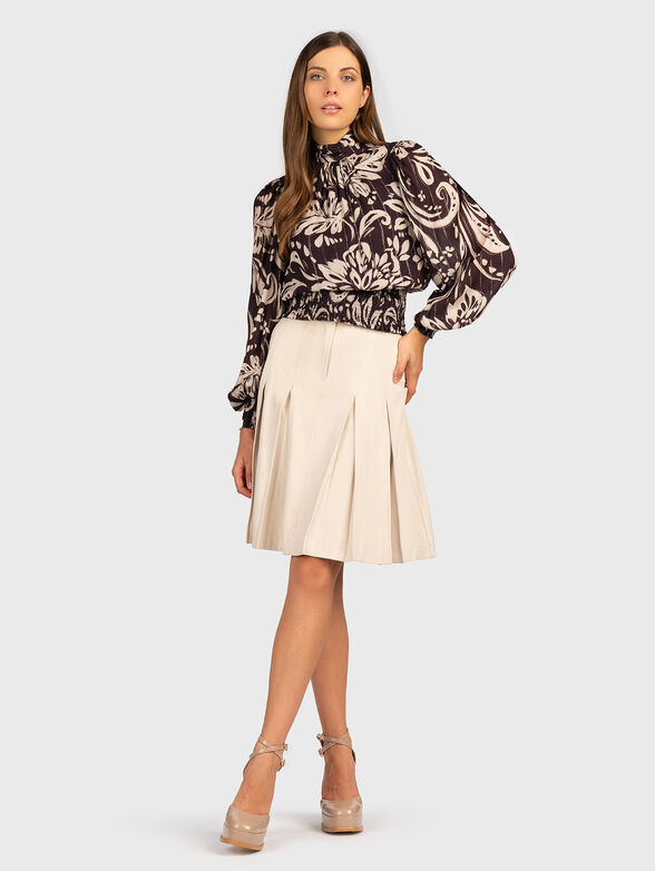 KASIA skirt with belt - 4