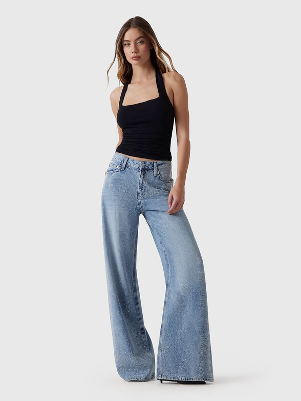 BELLFLOWER jeans with rhinestones - 4