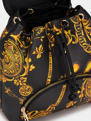 Backpack with baroque print - 4