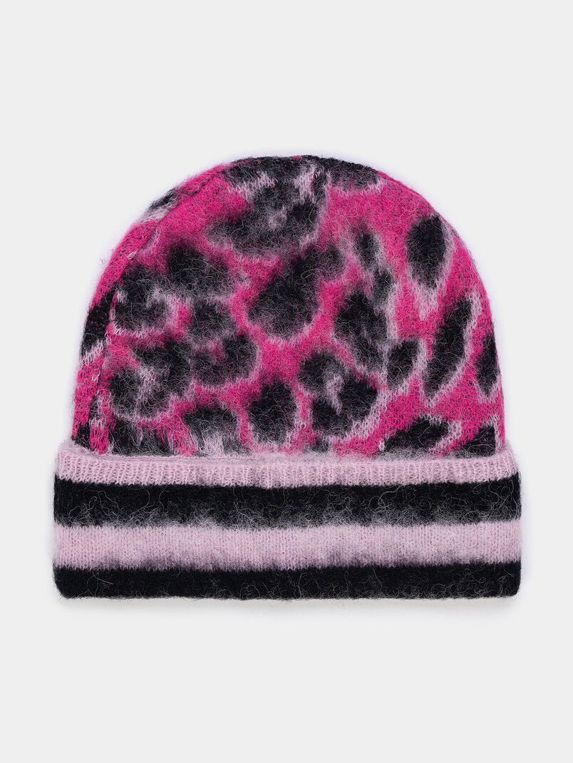 Hat with animal print - 3