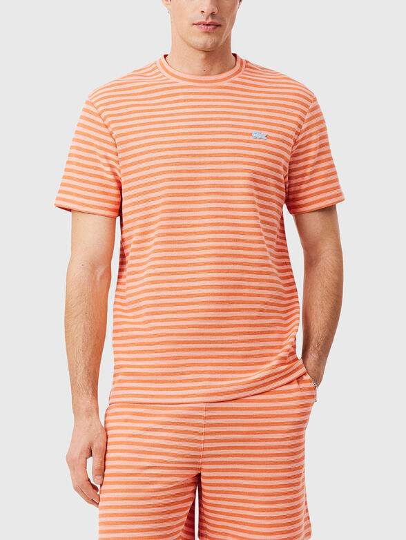 Cotton-blend T-shirt - 1
