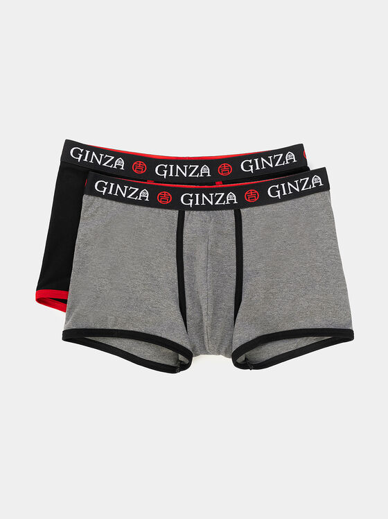 Set of boxers in red and black - 1