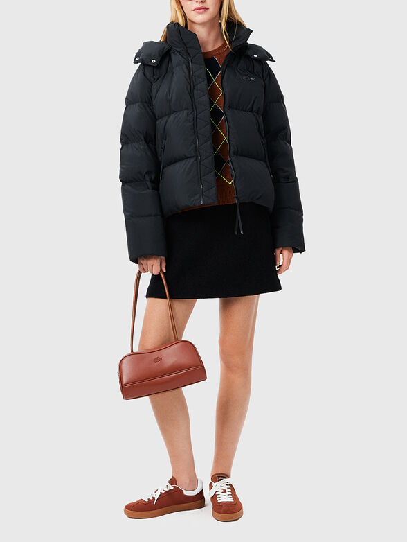 Padded jacket with logo - 2