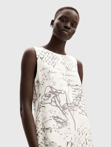 All over print dress - 4