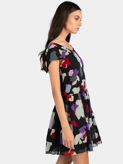 Dress with floral print - 4