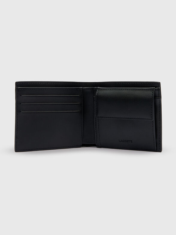 Wallet with logo and captioned effect - 1