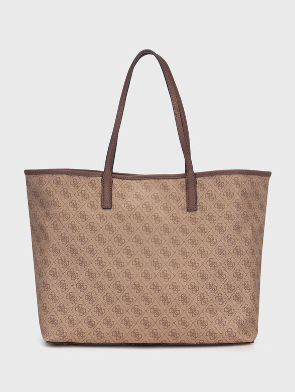 VICTTORIA large bag with tote bag and monogram print - 3