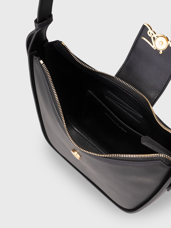 Leather bag with long strap - 6