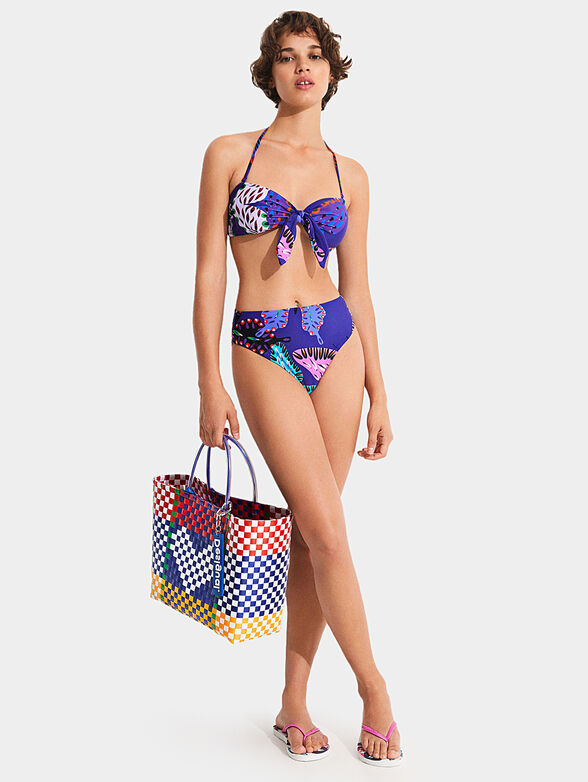 ALANA II bikini bra in blue color - 5