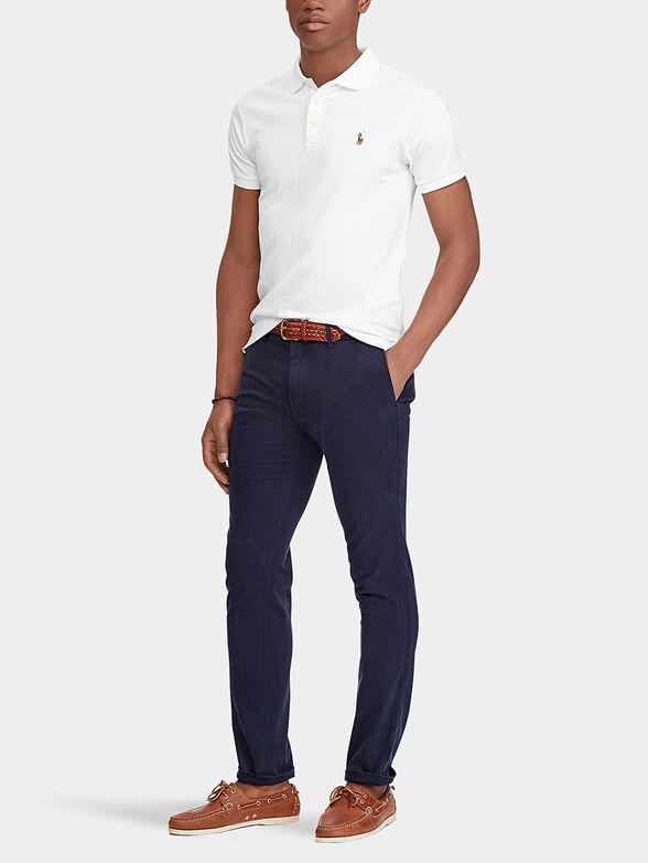 White cotton Polo shirt - 2