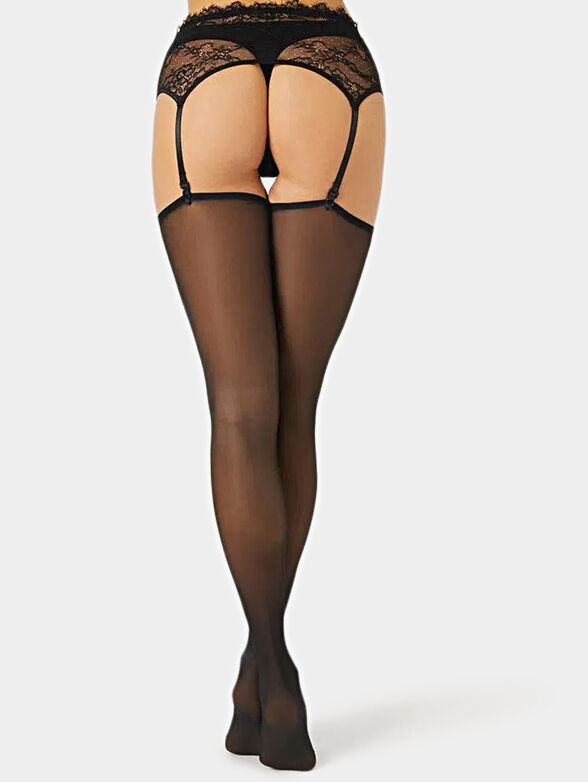 INTRIGUE tights with garter belt - 2