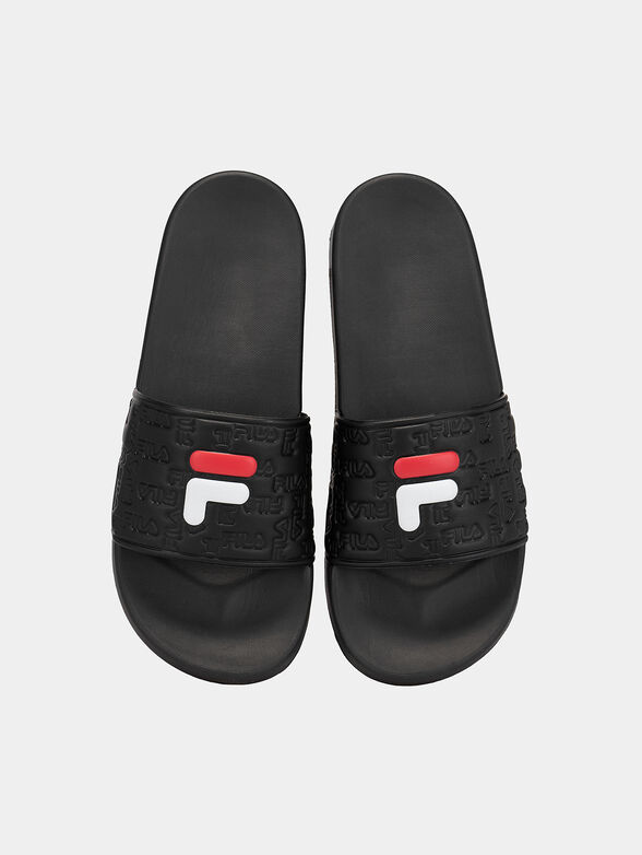 BAYWALK slippers with embossed logo texture - 6