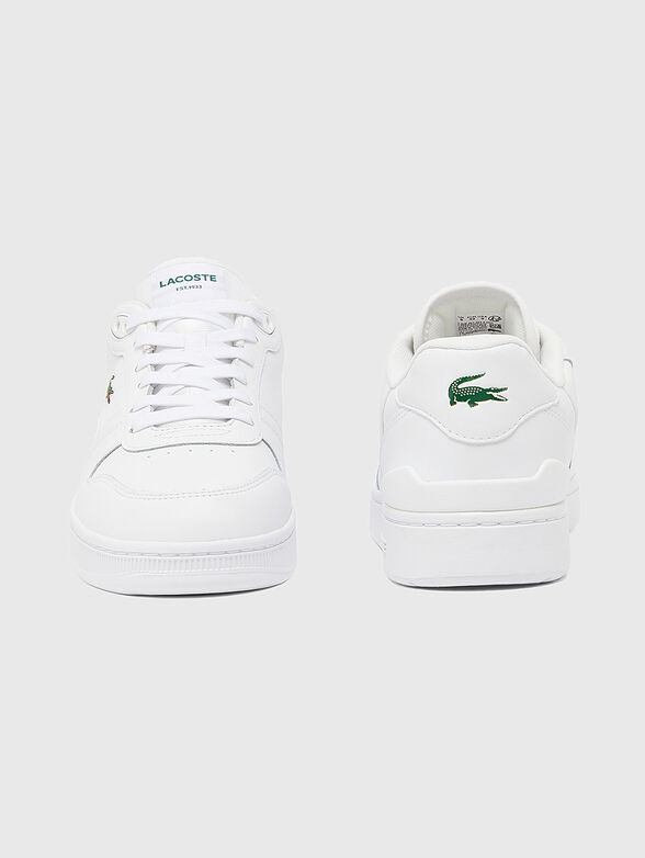 Black leather sneakers - 5