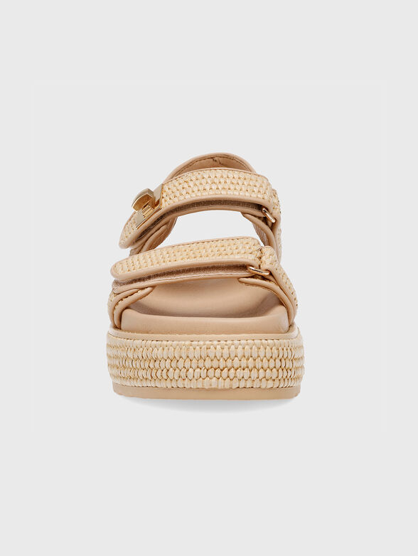 Sandals with logo - 5