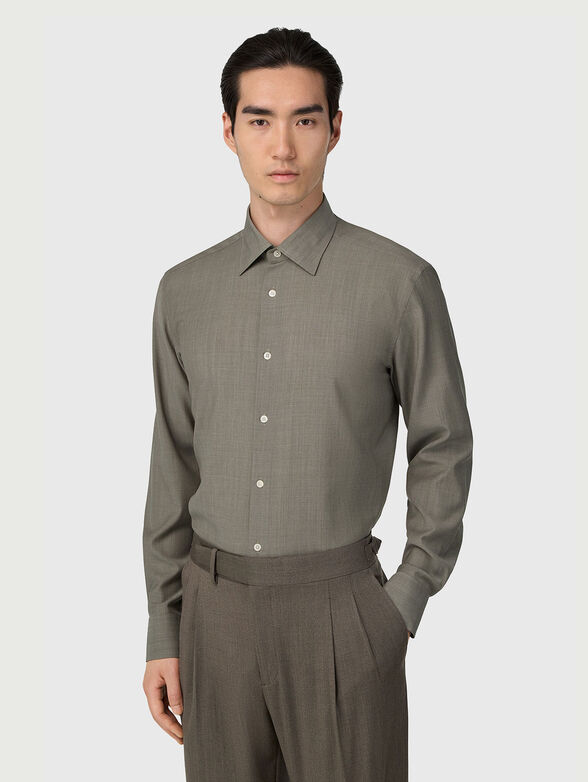 Merino wool shirt - 1