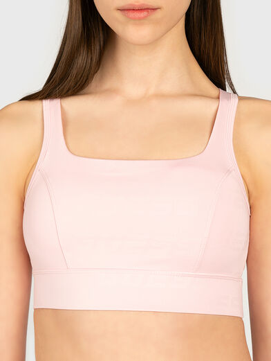 Active bra with logo print - 3